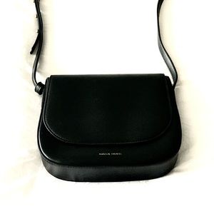 Mansur gavriel black crossbody purse